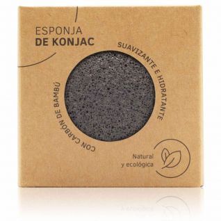 Esponja KONJAC CARBÓN